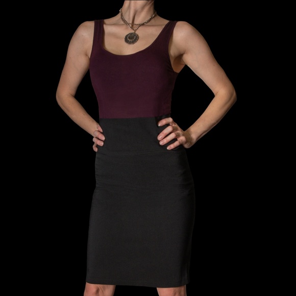 Valia Basic Black High Waist Pencil Skirt Size 5 - Picture 2 of 4